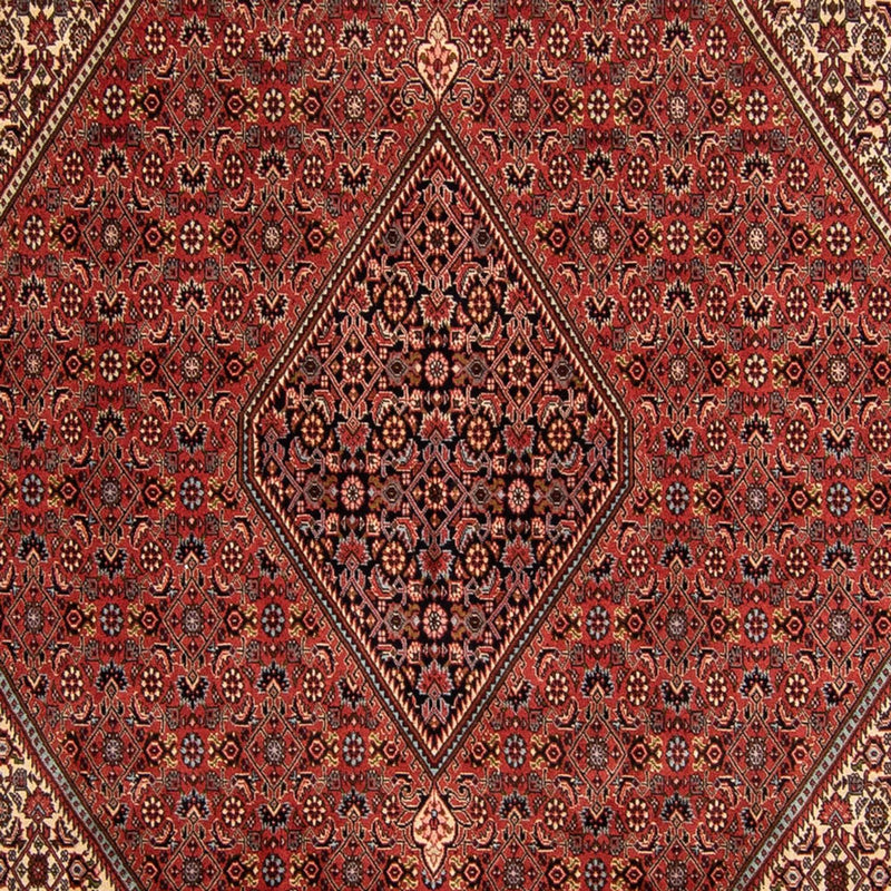 Perzisch tapijt - Bijar - 343 x 250 cm - donkerrood