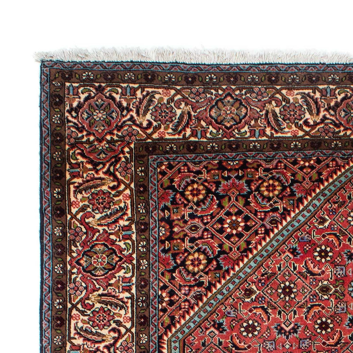 Perzisch tapijt - Bijar - 242 x 135 cm - rood