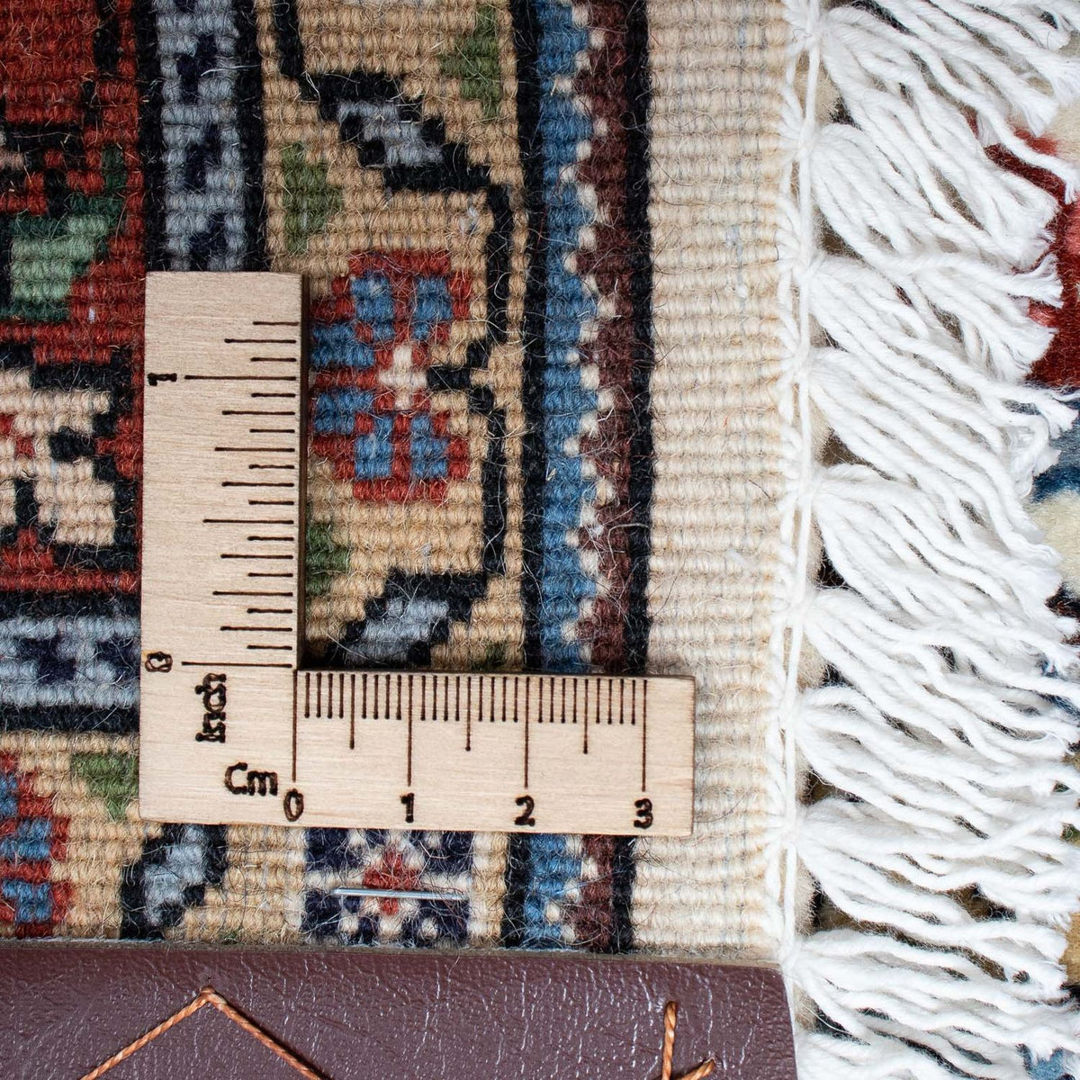 Perzisch tapijt - Bijar - 213 x 140 cm - beige