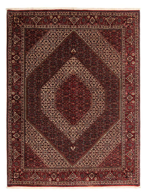 Perzisch tapijt - Bijar - 262 x 203 cm - donkerrood