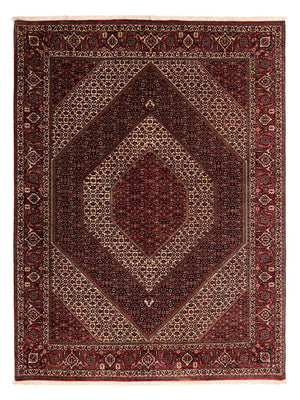 Perzisch tapijt - Bijar - 262 x 203 cm - donkerrood