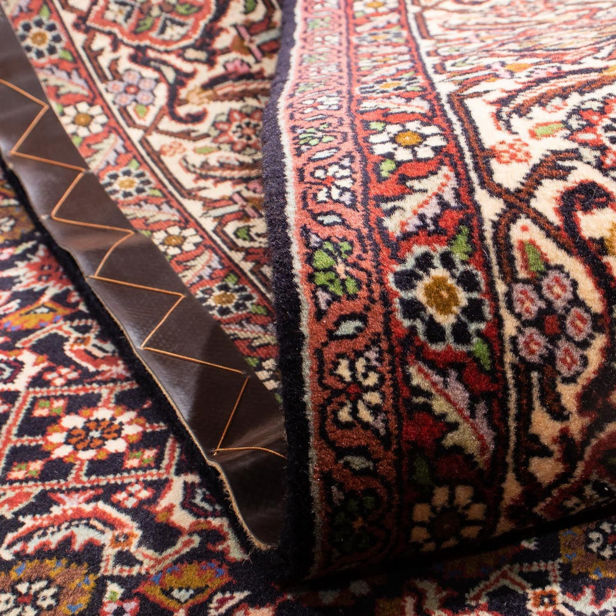 Perzisch tapijt - Bijar - 243 x 171 cm - donkerblauw