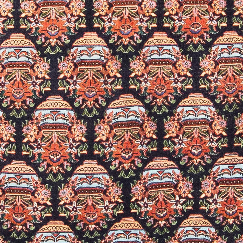 Perzisch tapijt - Bijar - 125 x 82 cm - donkerblauw