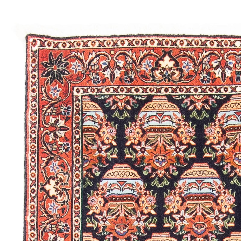 Perzisch tapijt - Bijar - 125 x 82 cm - donkerblauw