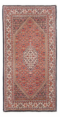 Perzisch tapijt - Bijar - 150 x 84 cm - rood