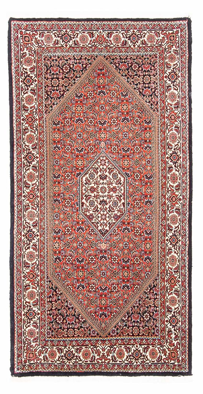 Perzisch tapijt - Bijar - 150 x 84 cm - rood