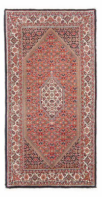 Perzisch tapijt - Bijar - 150 x 84 cm - rood