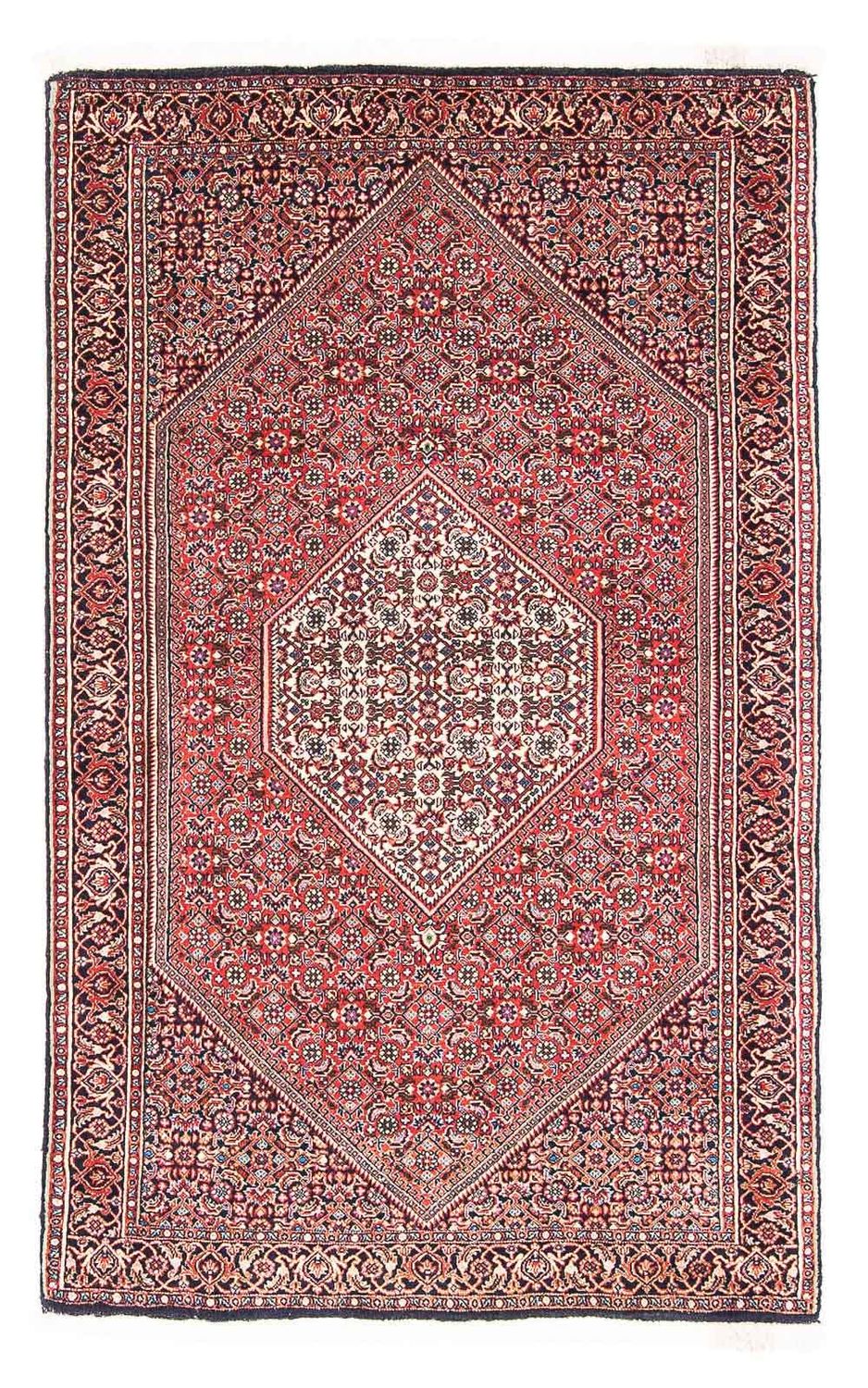 Perzisch tapijt - Bijar - 154 x 87 cm - rood