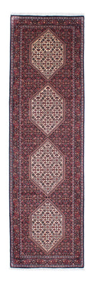 Loper Perzisch tapijt - Bijar - 289 x 83 cm - donkerblauw