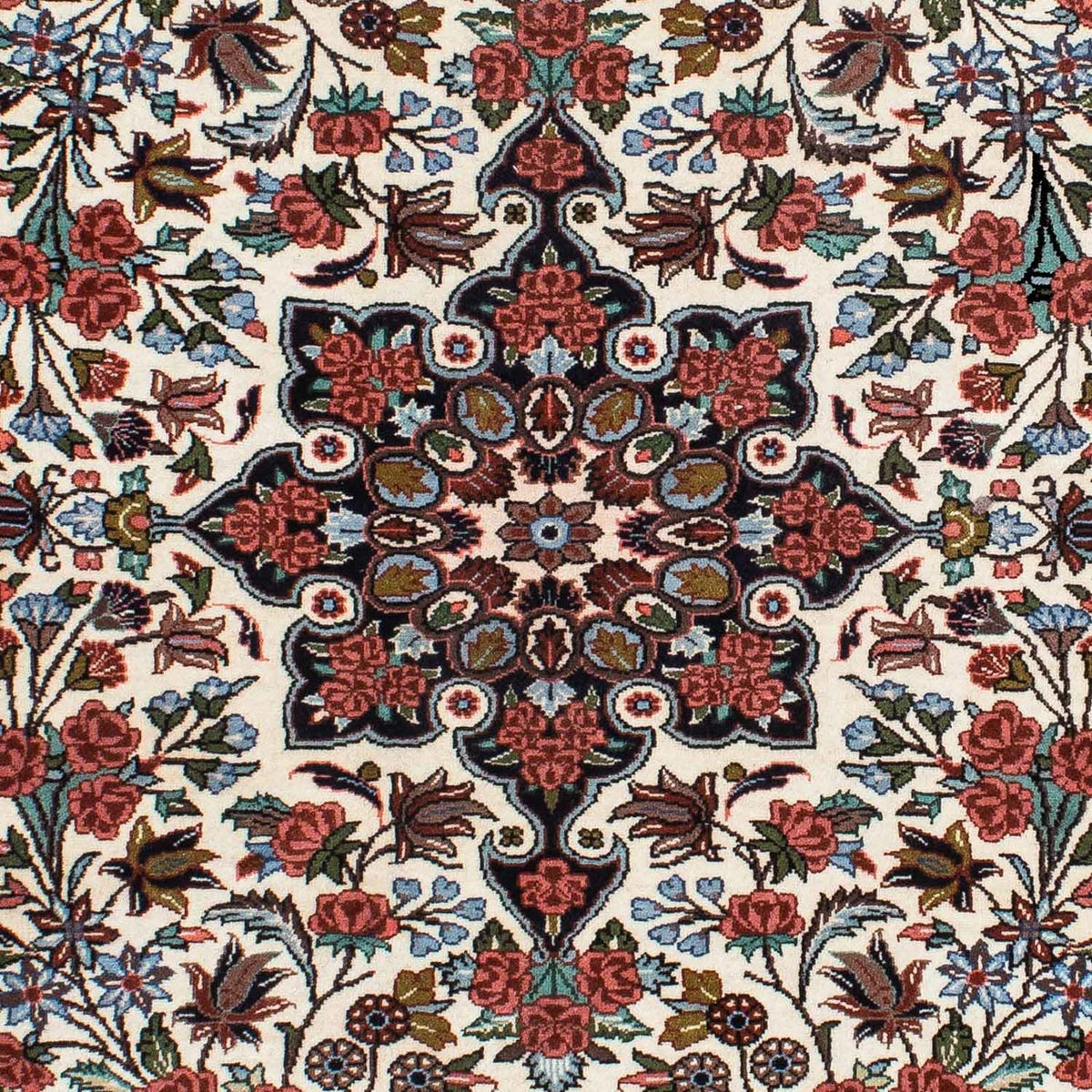 Perzisch tapijt - Bijar - 200 x 137 cm - beige