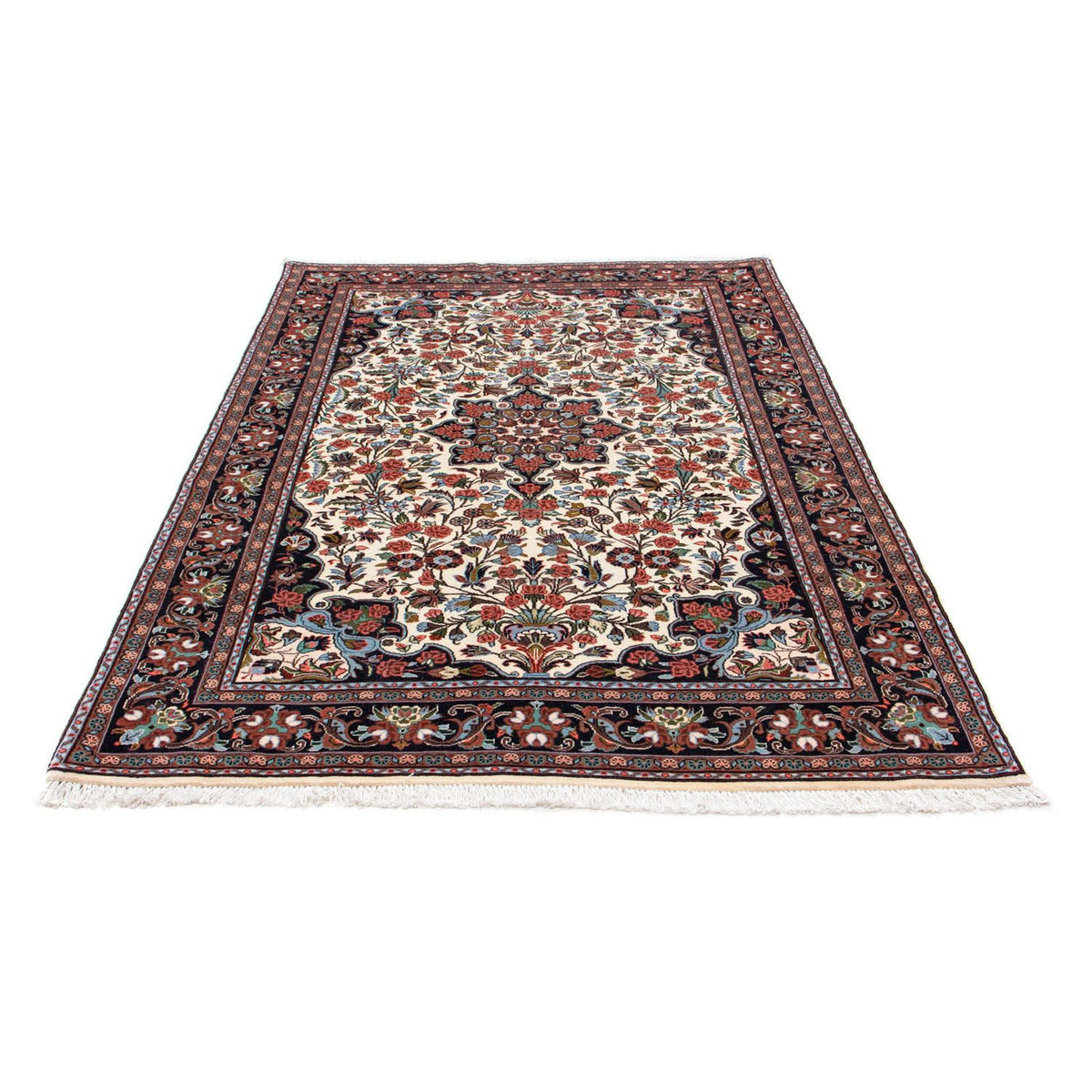Perzisch tapijt - Bijar - 200 x 137 cm - beige
