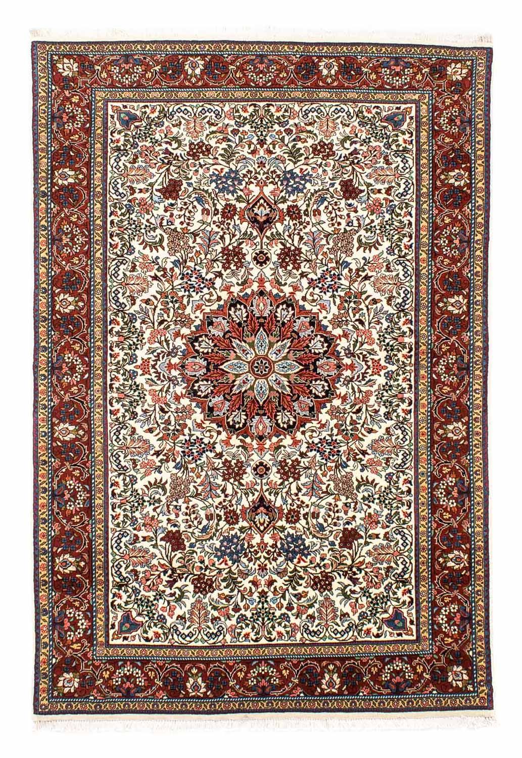 Perzisch tapijt - Bijar - 220 x 139 cm - beige
