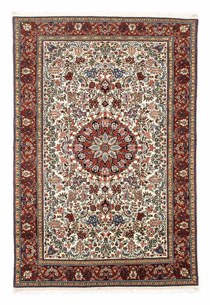 Perzisch tapijt - Bijar - 220 x 139 cm - beige