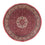 Perzisch tapijt - Bijar rond  - 155 x 155 cm - donkerrood
