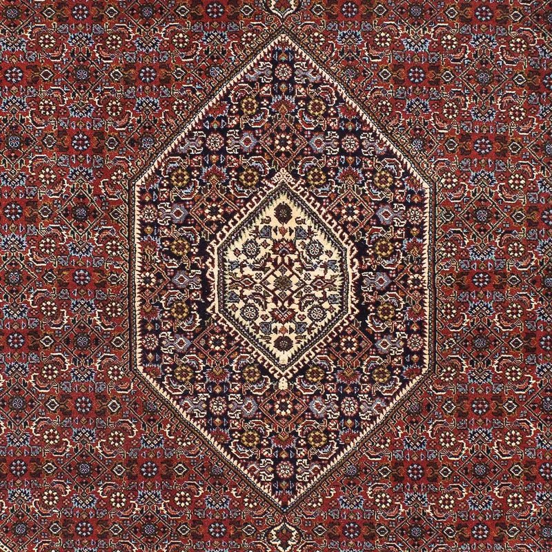 Perzisch tapijt - Bijar - 205 x 139 cm - donkerrood
