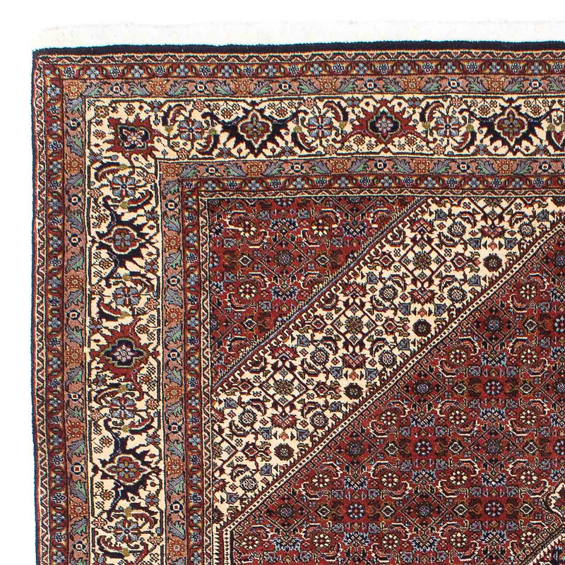 Perzisch tapijt - Bijar - 205 x 139 cm - donkerrood