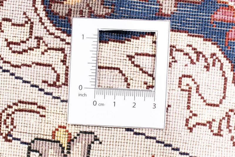 Perzisch tapijt - Tabriz - Royal rond  - 250 x 250 cm - donkerrood