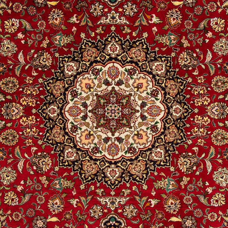 Perzisch tapijt - Tabriz - Royal - 300 x 202 cm - donkerrood