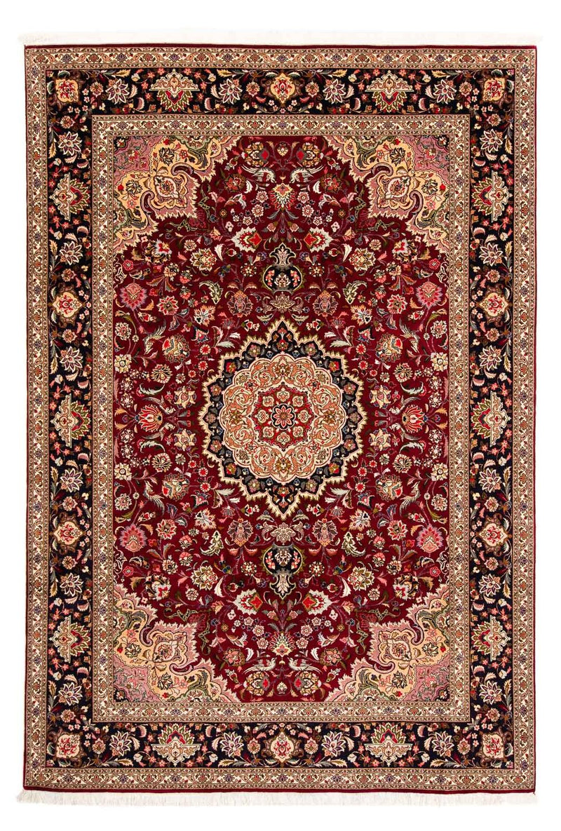 Perzisch tapijt - Tabriz - Royal - 300 x 202 cm - donkerrood