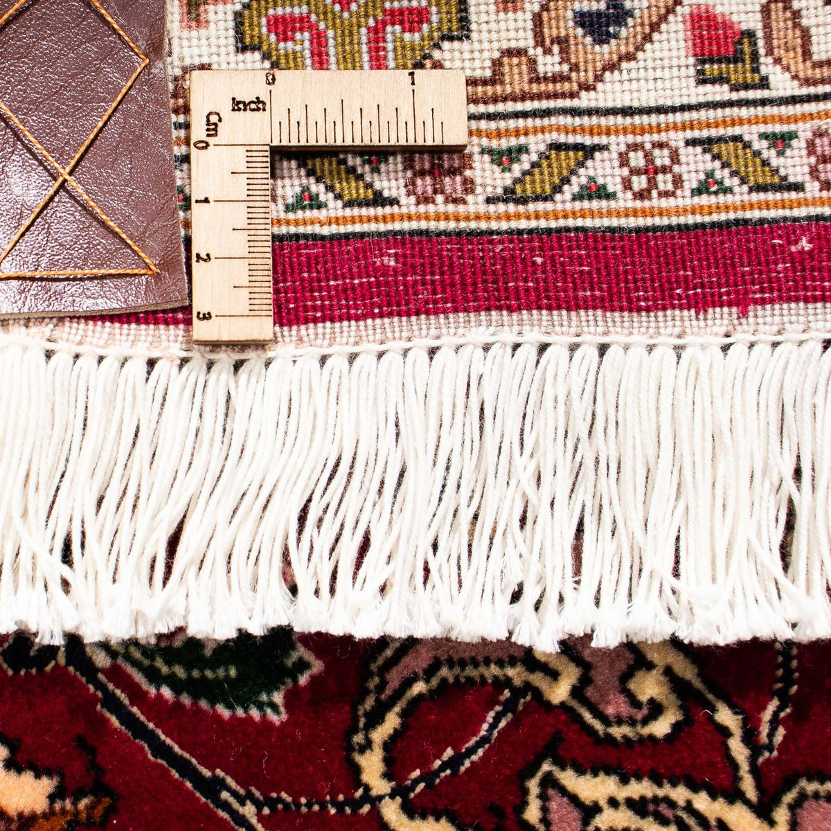 Perzisch tapijt - Tabriz - Royal - 300 x 202 cm - donkerrood