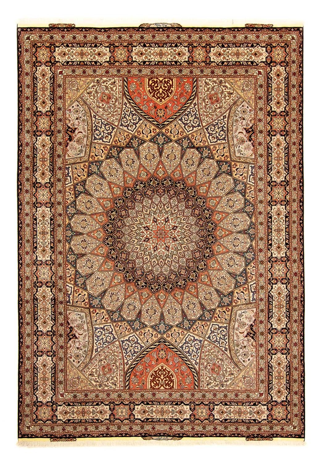 Perzisch tapijt - Tabriz - Royal - 343 x 250 cm - veelkleurig