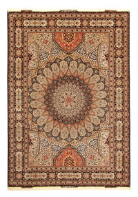 Perzisch tapijt - Tabriz - Royal - 343 x 250 cm - veelkleurig