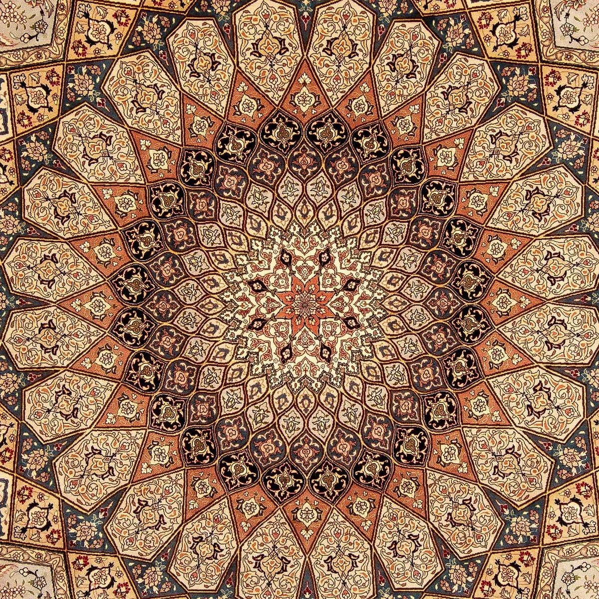 Perzisch tapijt - Tabriz - Royal - 343 x 250 cm - veelkleurig