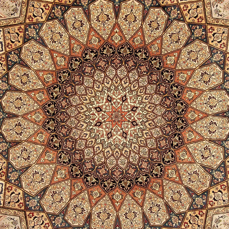 Perzisch tapijt - Tabriz - Royal - 343 x 250 cm - veelkleurig