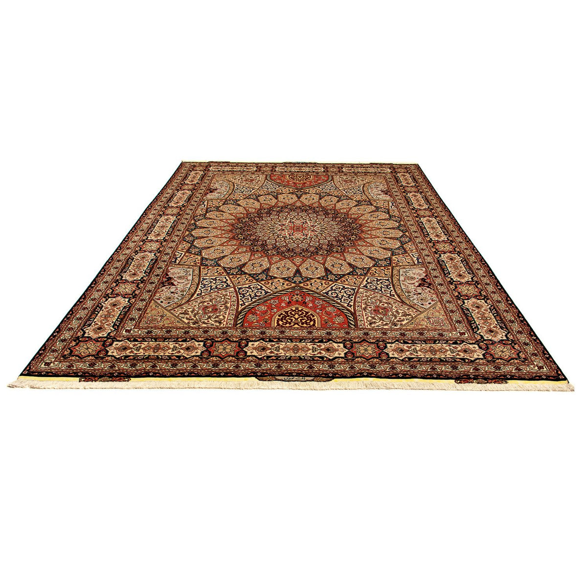 Perzisch tapijt - Tabriz - Royal - 343 x 250 cm - veelkleurig