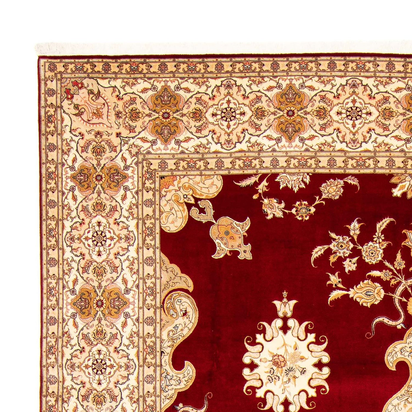 Tabriz - 50 Raj Tapijt 402x298cm - Perzisch tapijt