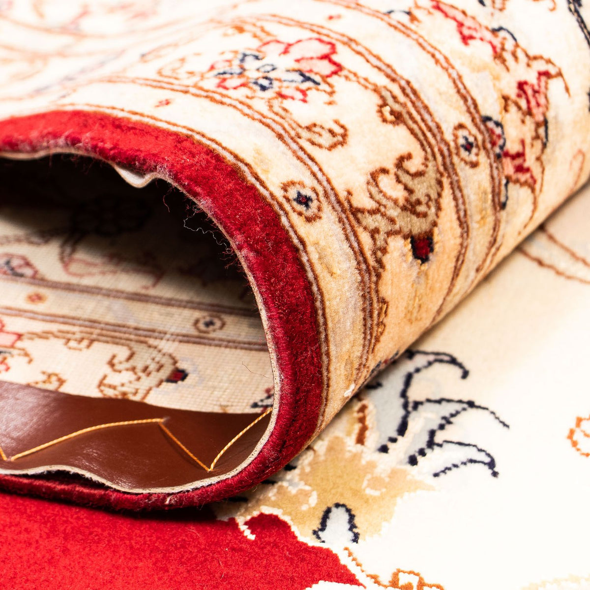 Perzisch tapijt - Tabriz - Royal - 402 x 298 cm - donkerrood