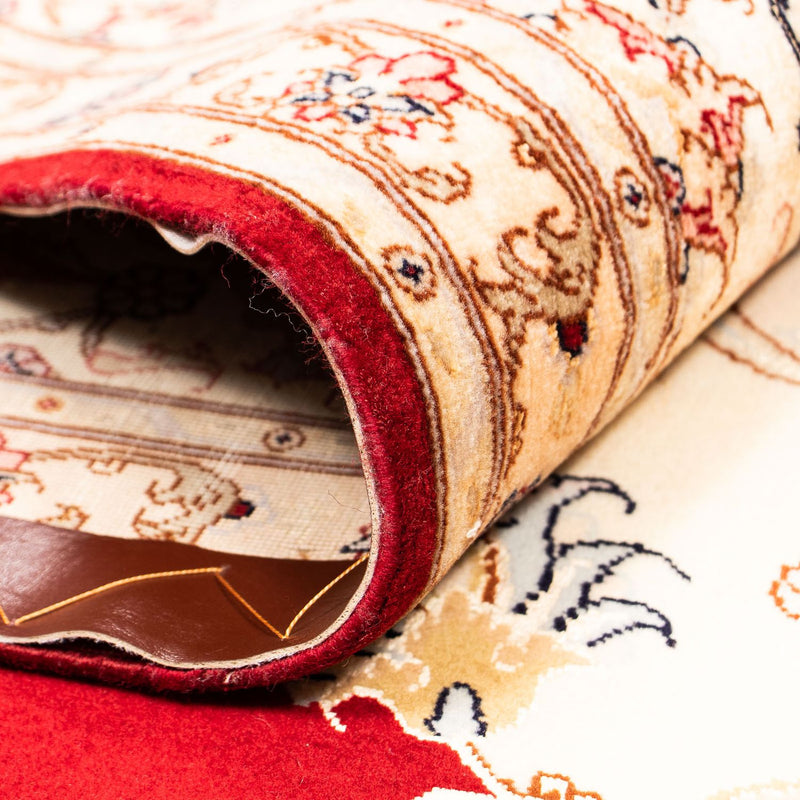 Perzisch tapijt - Tabriz - Royal - 402 x 298 cm - donkerrood