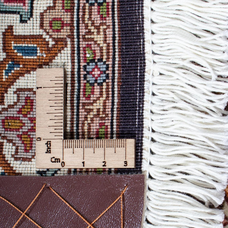 Perzisch tapijt - Tabriz - Royal vierkant  - 253 x 251 cm - lichtbruin