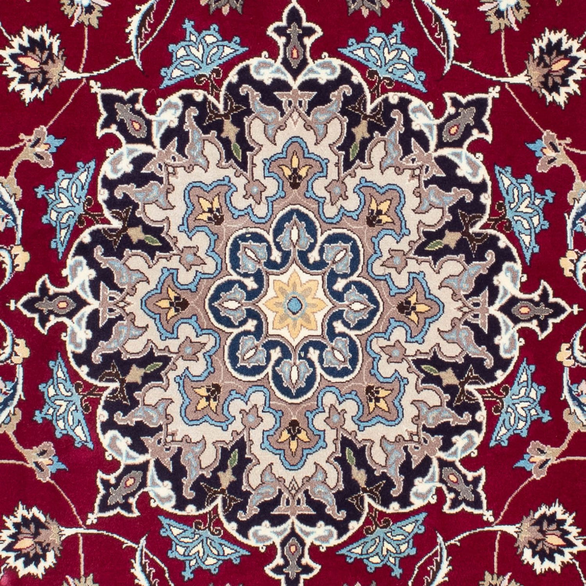 Perzisch tapijt - Tabriz - Royal - 207 x 155 cm - donkerrood