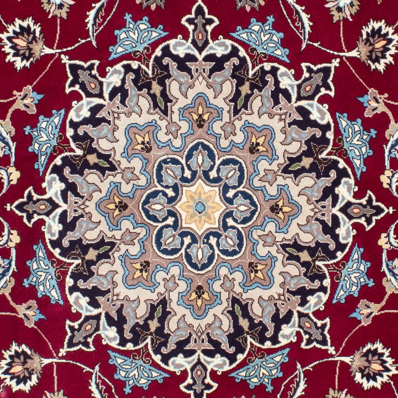 Perzisch tapijt - Tabriz - Royal - 207 x 155 cm - donkerrood