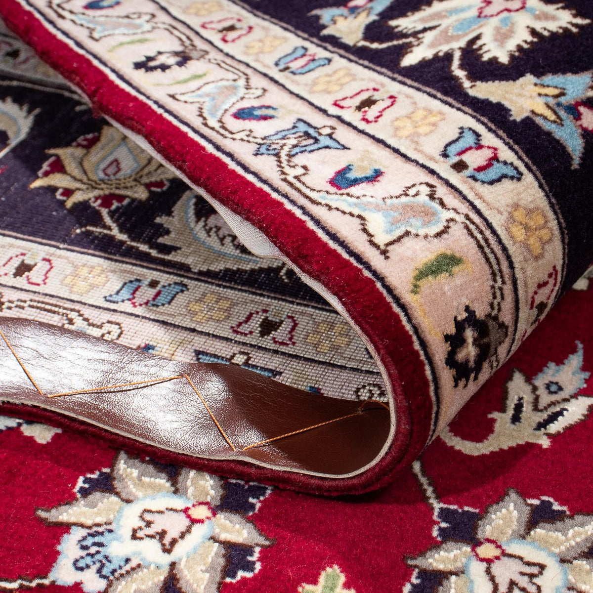 Perzisch tapijt - Tabriz - Royal - 207 x 155 cm - donkerrood