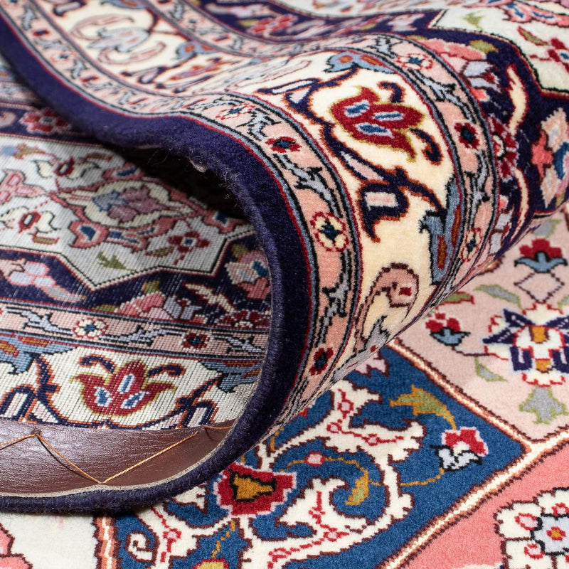 Perzisch tapijt - Tabriz - Royal vierkant  - 257 x 255 cm - lichtbruin