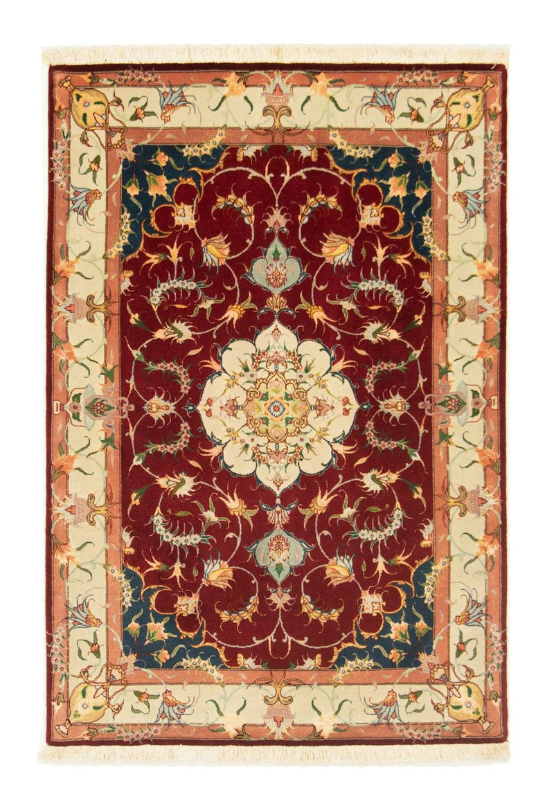 Perzisch tapijt - Tabriz - Royal - 150 x 101 cm - rood