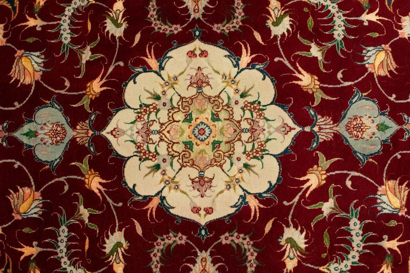Perzisch tapijt - Tabriz - Royal - 150 x 101 cm - rood