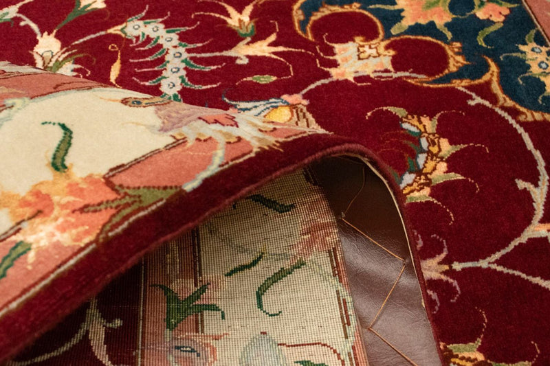 Perzisch tapijt - Tabriz - Royal - 150 x 101 cm - rood