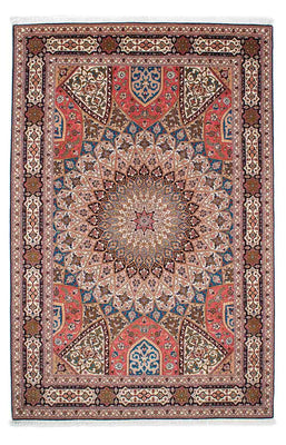 Perzisch tapijt - Tabriz - Royal - 252 x 167 cm - lichtbruin