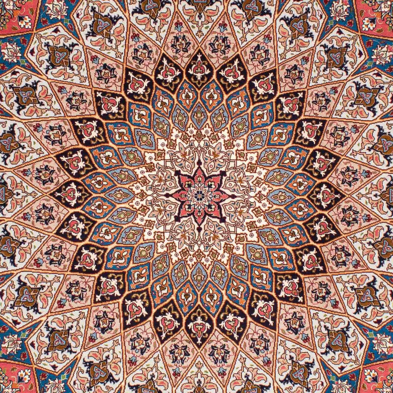 Perzisch tapijt - Tabriz - Royal - 252 x 167 cm - lichtbruin