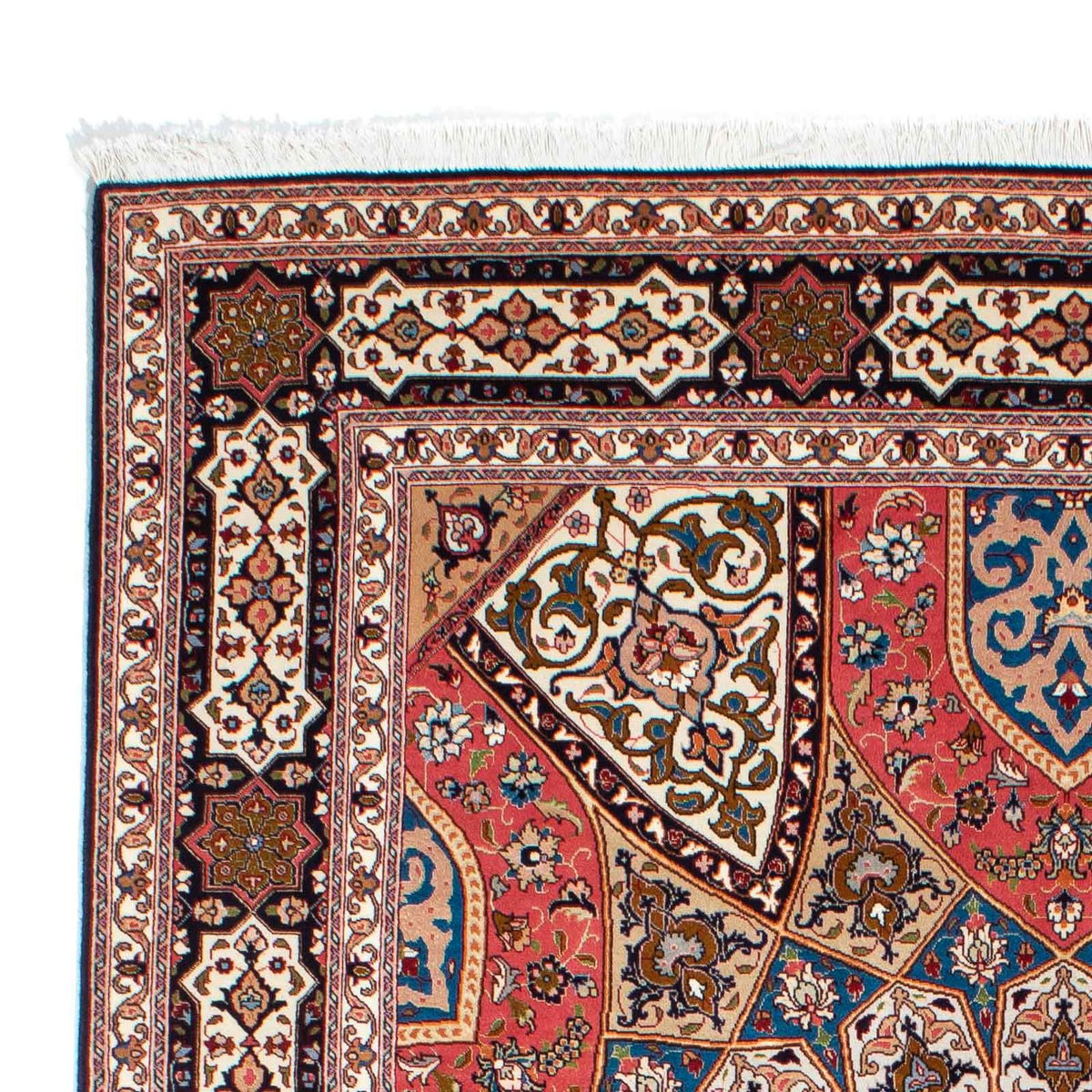 Perzisch tapijt - Tabriz - Royal - 252 x 167 cm - lichtbruin
