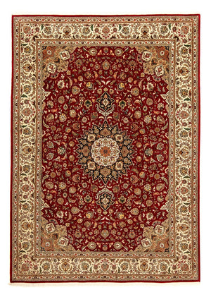 Perzisch tapijt - Tabriz - Royal - 348 x 252 cm - donkerrood