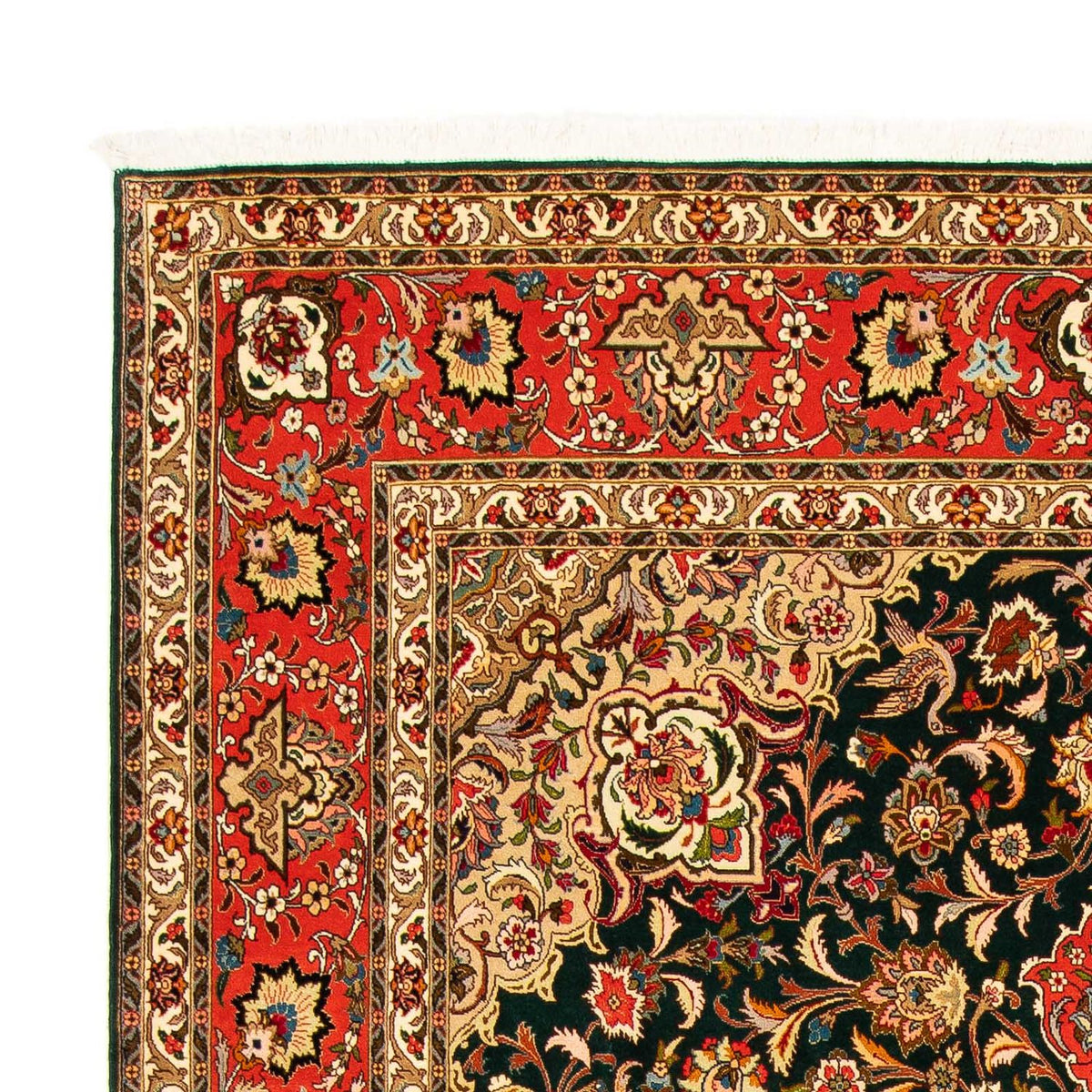 Perzisch tapijt - Tabriz - Royal - 295 x 198 cm - rood