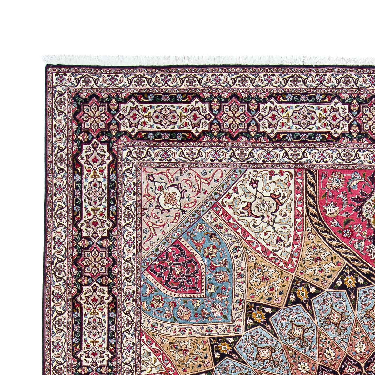 Perzisch tapijt - Tabriz - Royal - 304 x 255 cm - veelkleurig