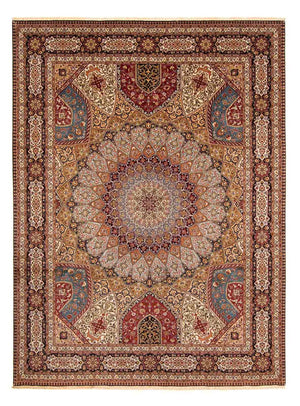 Perzisch tapijt - Tabriz - Royal - 396 x 300 cm - veelkleurig