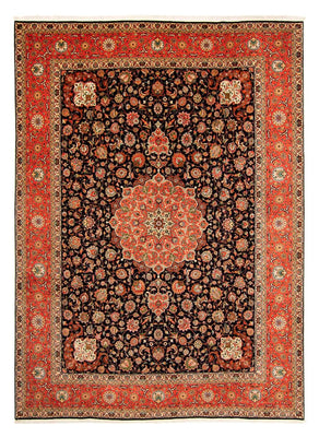 Perzisch tapijt - Tabriz - Royal - 407 x 297 cm - donkerblauw