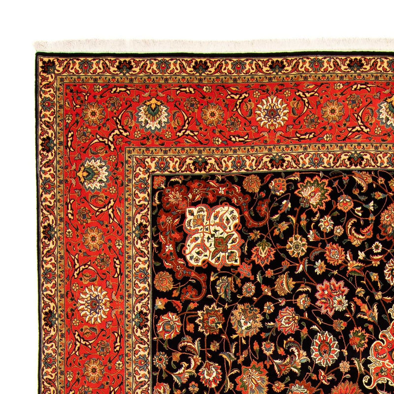 Perzisch tapijt - Tabriz - Royal - 407 x 297 cm - donkerblauw