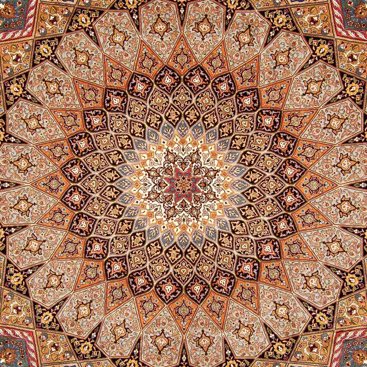 Perzisch tapijt - Tabriz - Royal - 400 x 300 cm - veelkleurig